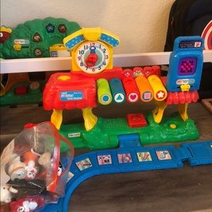 VTech Smartville Alphabet Train Station &Treehouse